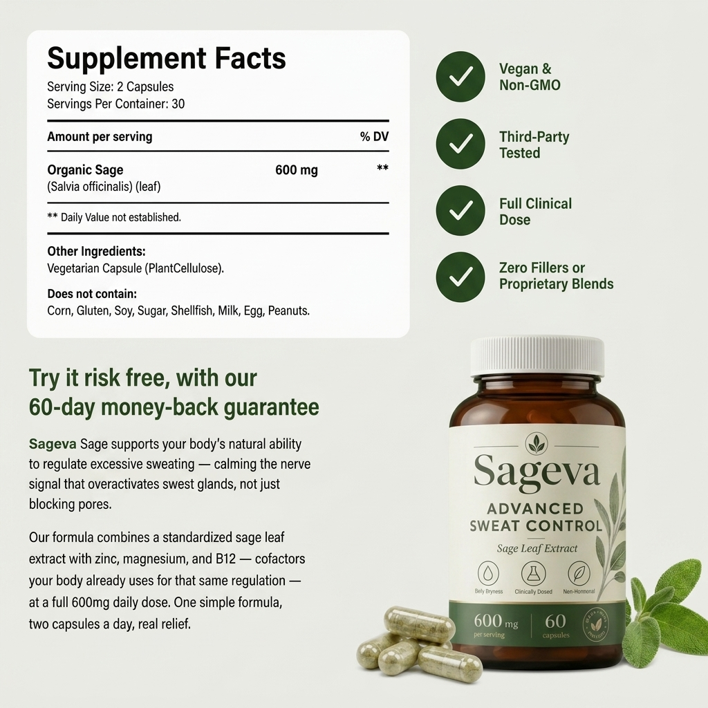 Sageva Advanced Sweat Control